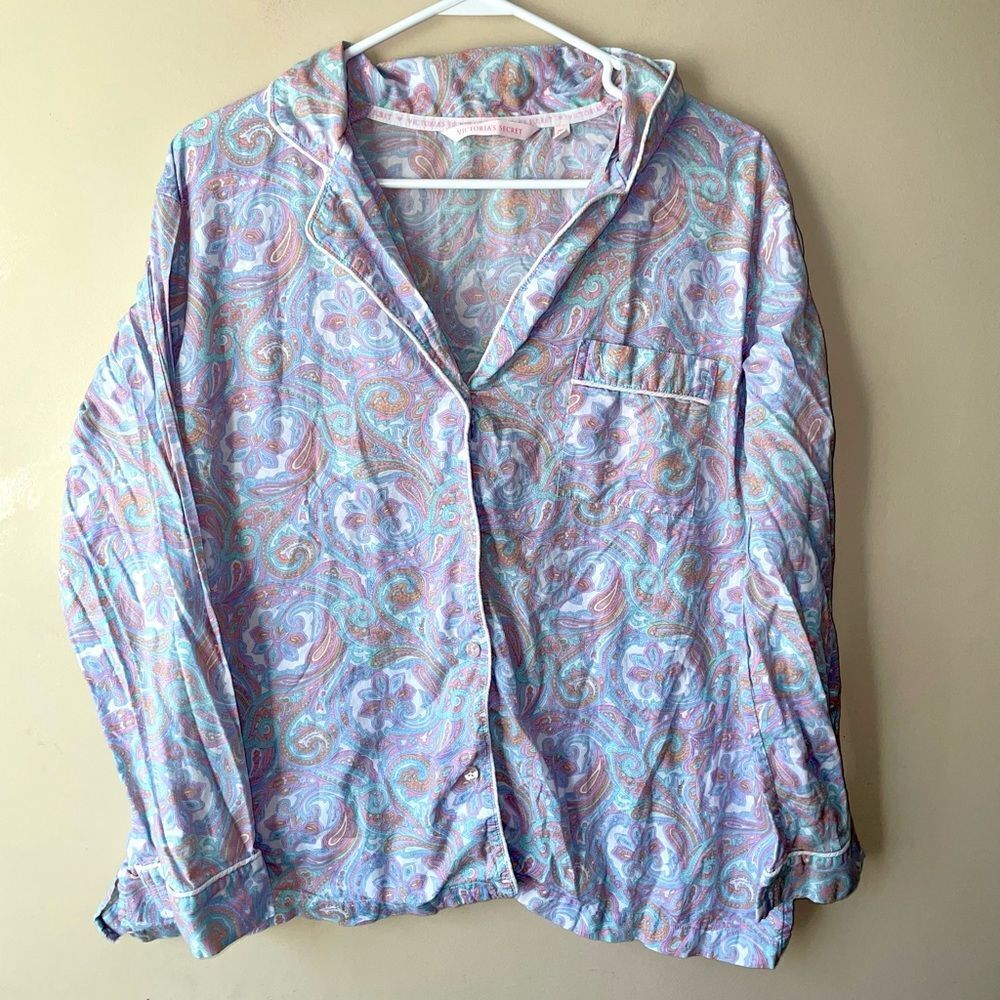 victoria’s secret pajama top